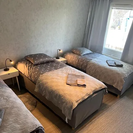 Lappland Kemiapartments City III Near Snowcastle, 2 Rooms , Kitchen , Glaz Balcony, Free Park With Heat Plug Apartman *