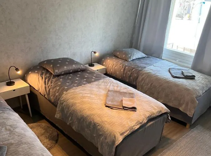 Lappland Kemiapartments Iii Near Snowcastle, 2 , Kitchen , Glaz Balcony, Free Park With Heat Plug شقة *